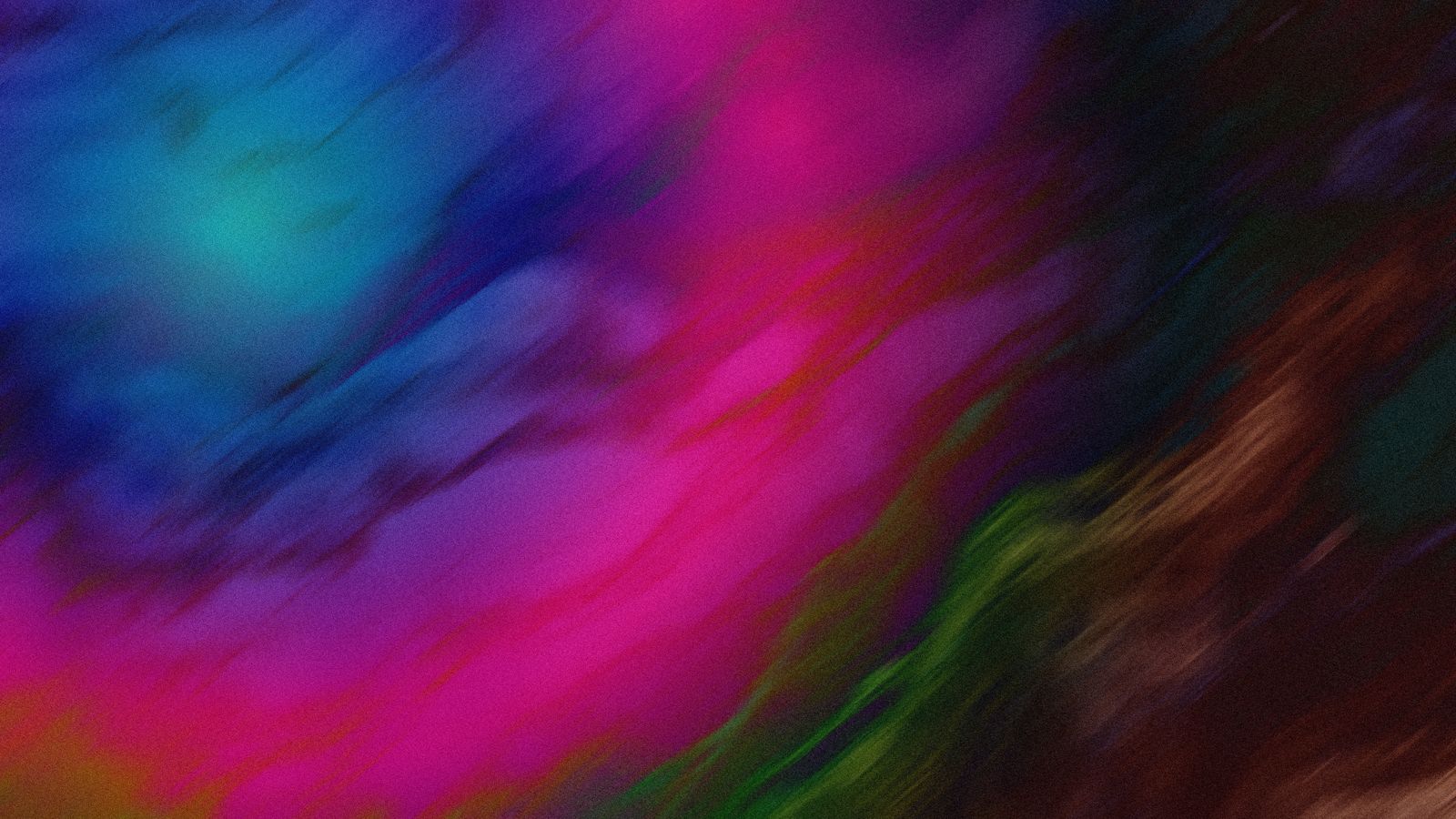 Bold gradient color swatches flowing across a design workspace with vibrant pink, orange, and electric blue tones